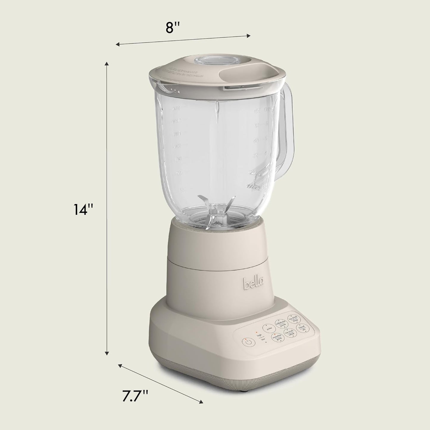 bella 10 Speed Countertop Blender