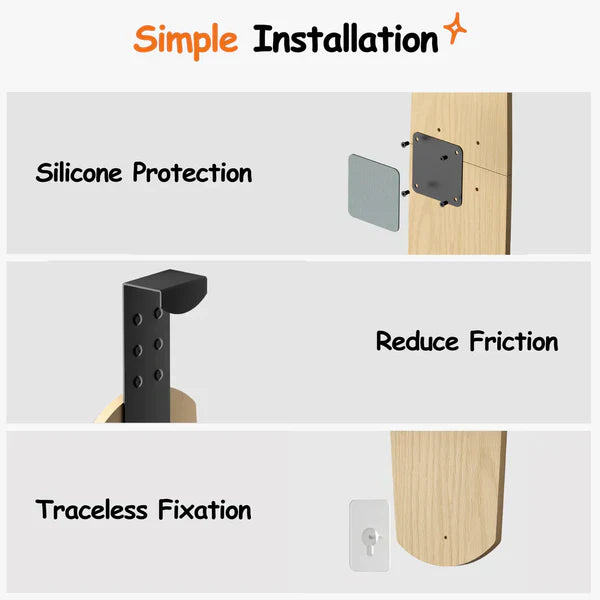 Sherman Door Cat Tree Premium – Space-Saving Hanging Cat Tree with Plush Cushions + Scratching Boards