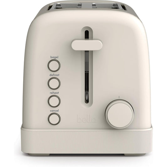bella 2 Slice Toaster, 6 Setting Shade Control w Reheat